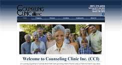 Desktop Screenshot of counselingclinicinc.org